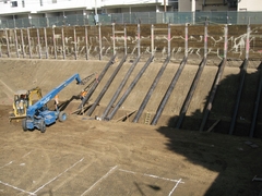 Rakers for Temporary Shoring